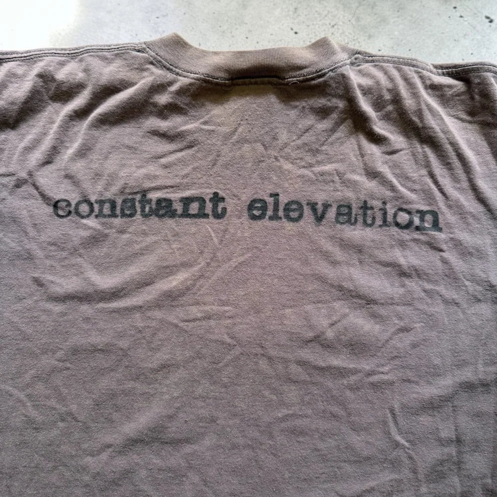 Vintage 90's Ecko Unltd Constant Elevation T-Shirt Brown XXL Made in USA Echo